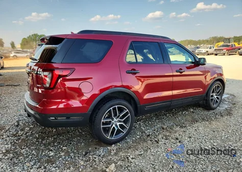 2018 Ford Explorer Sport из США, поврежденный, VIN 1FM5K8GT3JGC22812